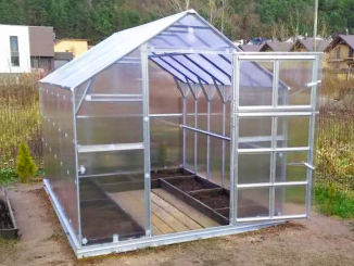 Üvegházak Covernit –  House 8,12 x 2,35 m 6 mm polykarbonát 200000282