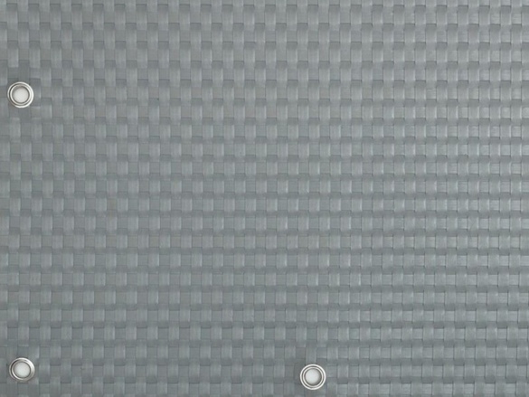 Balkonová zástěna s kovovými oky Scobax Balcony eyelet