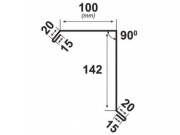 Vrchné lemovanie štítu Covernit Classic