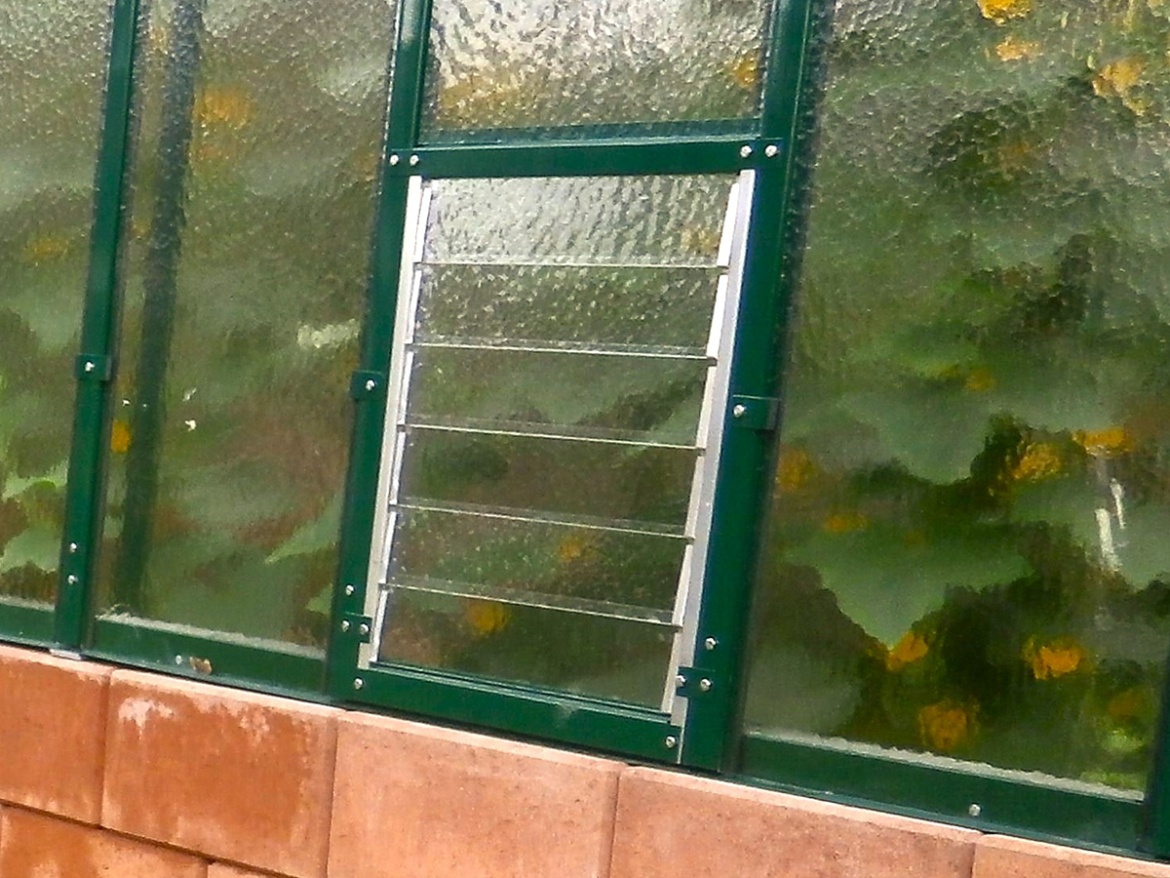 Limes Boční lamelové okno pro skleník Primus