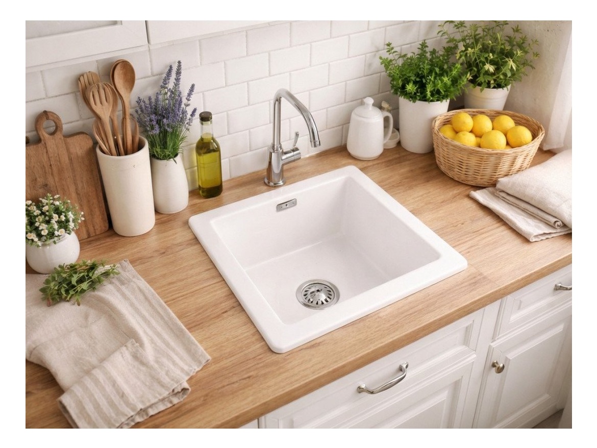 Kuchyňské dřezy Deante Sabor 450