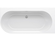 Ravak Vaňa Freedom Corner 170x80 L, voľne stojaca, biela, krytka odtoku biela/čierna/chróm