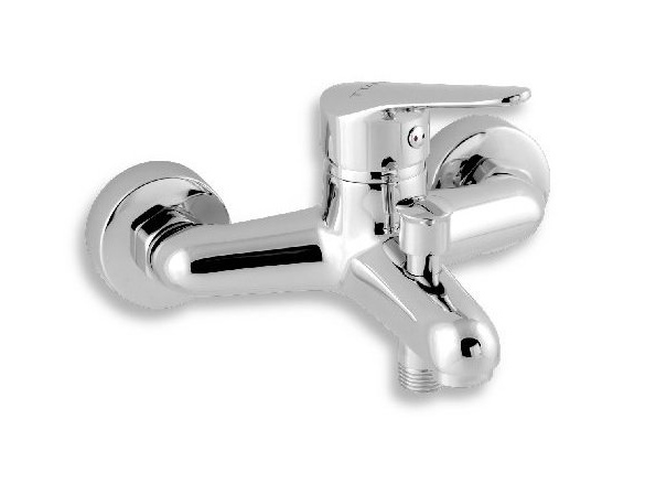 Novaservis Vanová baterie TITANIA IRIS, 150 mm, chrom, nástěnná, bez příslušenství,  94420/1,0