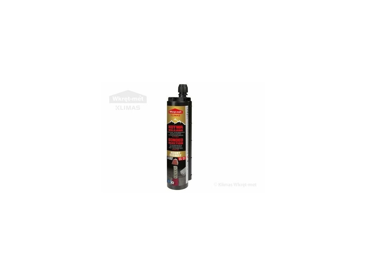 Kémiai epoxi dübel 585ml Klimas Wkręt-met KOTVA CHEMICKÁ EPOXIDOVÁ