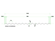 Polykarbonátová vlnitá deska Brett Martin Marlon CSE Diamond