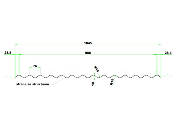 Polykarbonátová vlnitá deska Brett Martin Marlon CSE Diamond