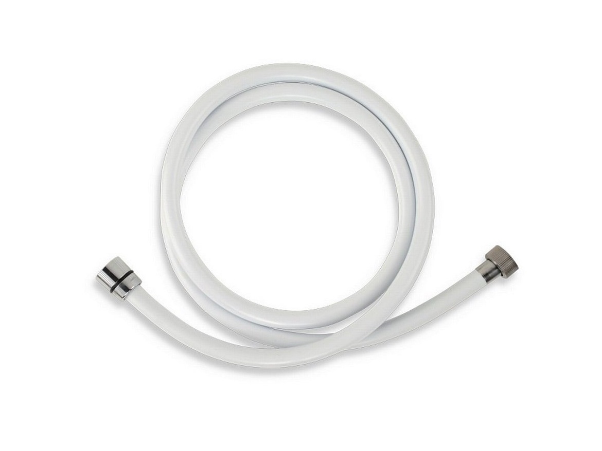 Novaservis Sprchová hadice 150 cm, bílá,  PVC/150,11