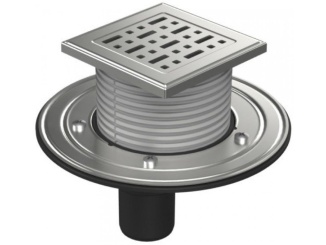 Technická sanita –  Chuděj PVSU 50 (univerzální) 125 x 125 mm, plast, Face, K3, ano