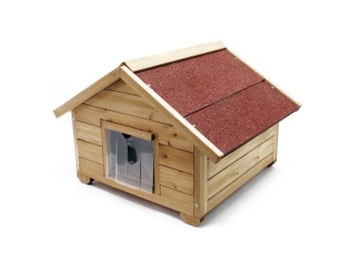 Boudy –  Scobax Zateplená bouda - kočičí domeček, 68 x 56 x 45 cm - MICKA S