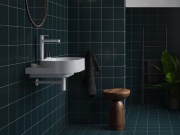 Ravak Umývadlo Yard 60, s otvorom pre batériu, bez prepadu, Grey Green