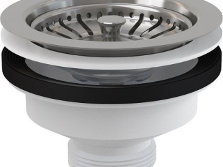 Kuchyňské dřezy –  Alcadrain Dřezová výpusť 6/4", nerez mřížka,  A37