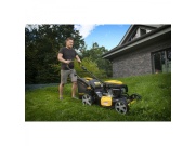 Multifunkční travní sekačka 4 v 1 s benzinovým motorem a variabilním pojezdem Riwall PRO RPM 5155 V PRO