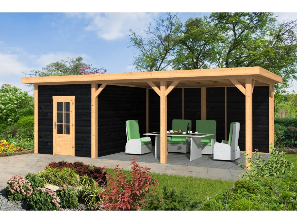 Tuindeco Black Twello DIY Flat Roof