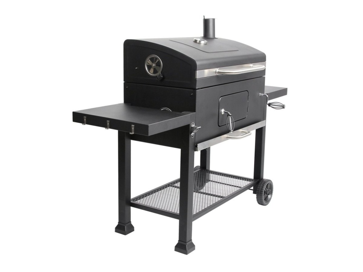 Gril na dřevěné uhlí XXL  PRO Riwall PRO RCG 80
