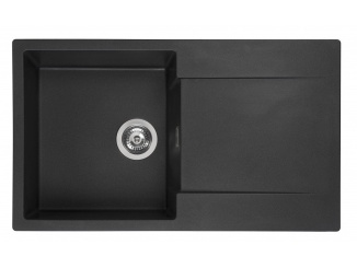 Granitové dřezy Reginox –  Reginox Black metalic (silvery) čierna