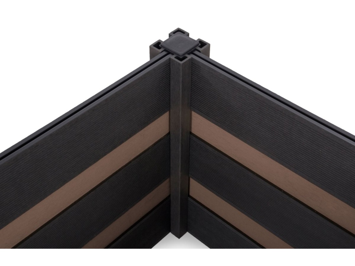 G21 Vyvýšený záhon  Crop Duo 143 x 68 x 57, WPC, Ořech