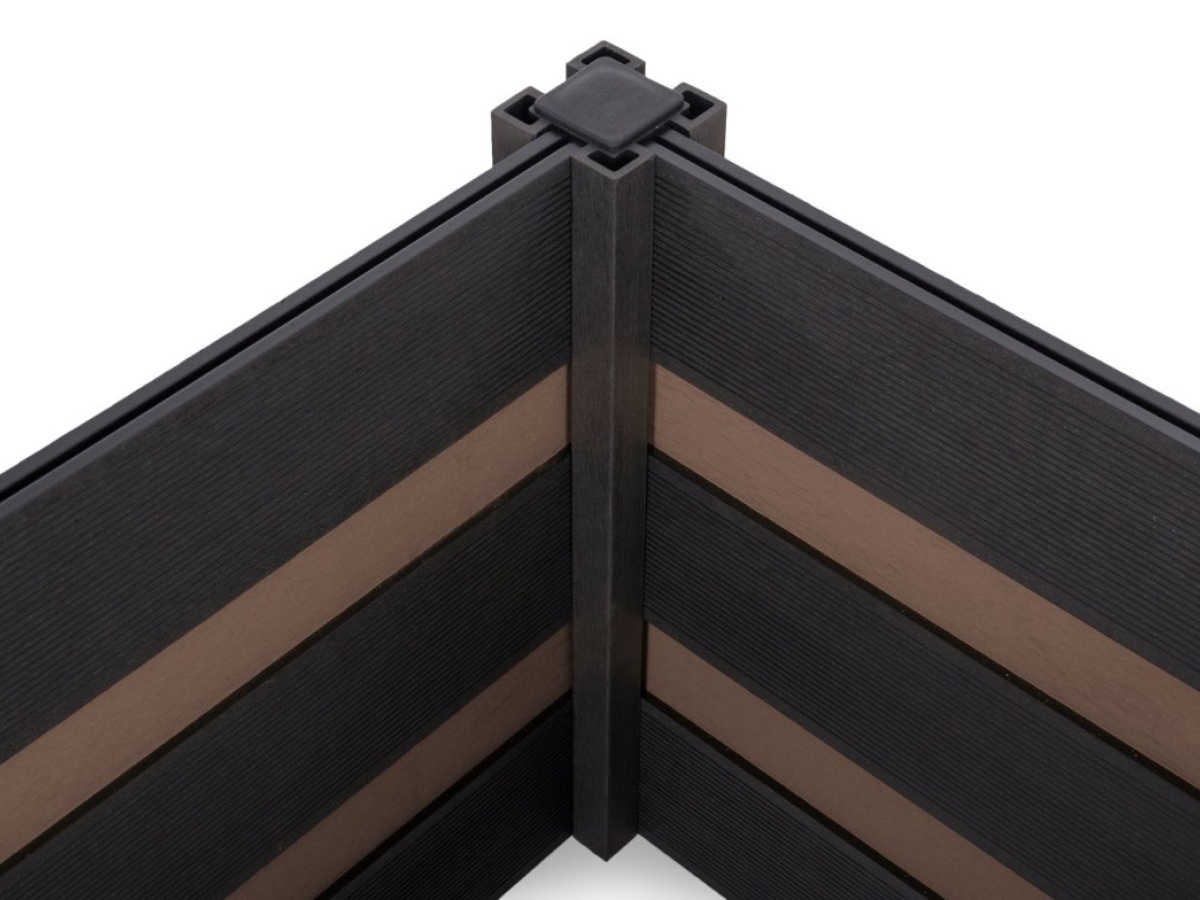 G21 Vyvýšený záhon  Crop Duo 143 x 68 x 57, WPC, Ořech