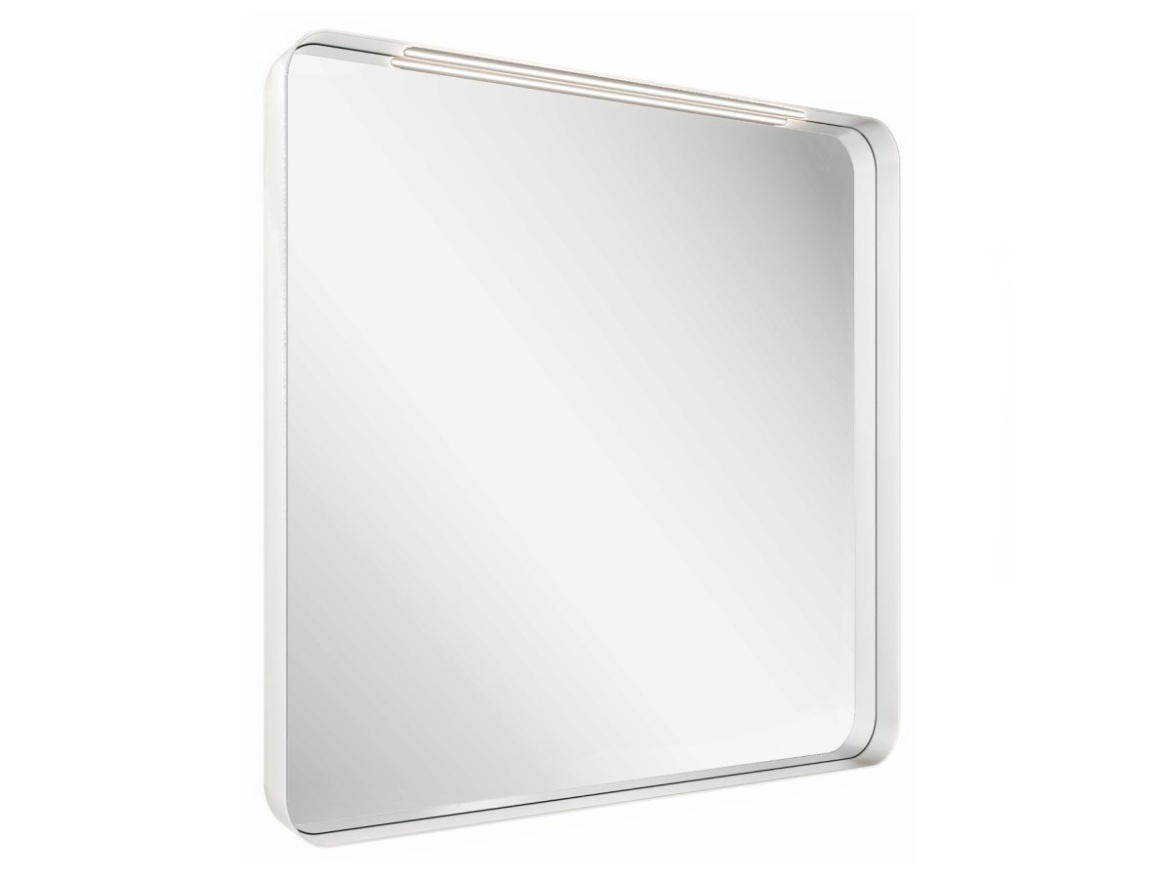 Ravak Zrcadlo Strip 90x70 s osvětlením, bílá