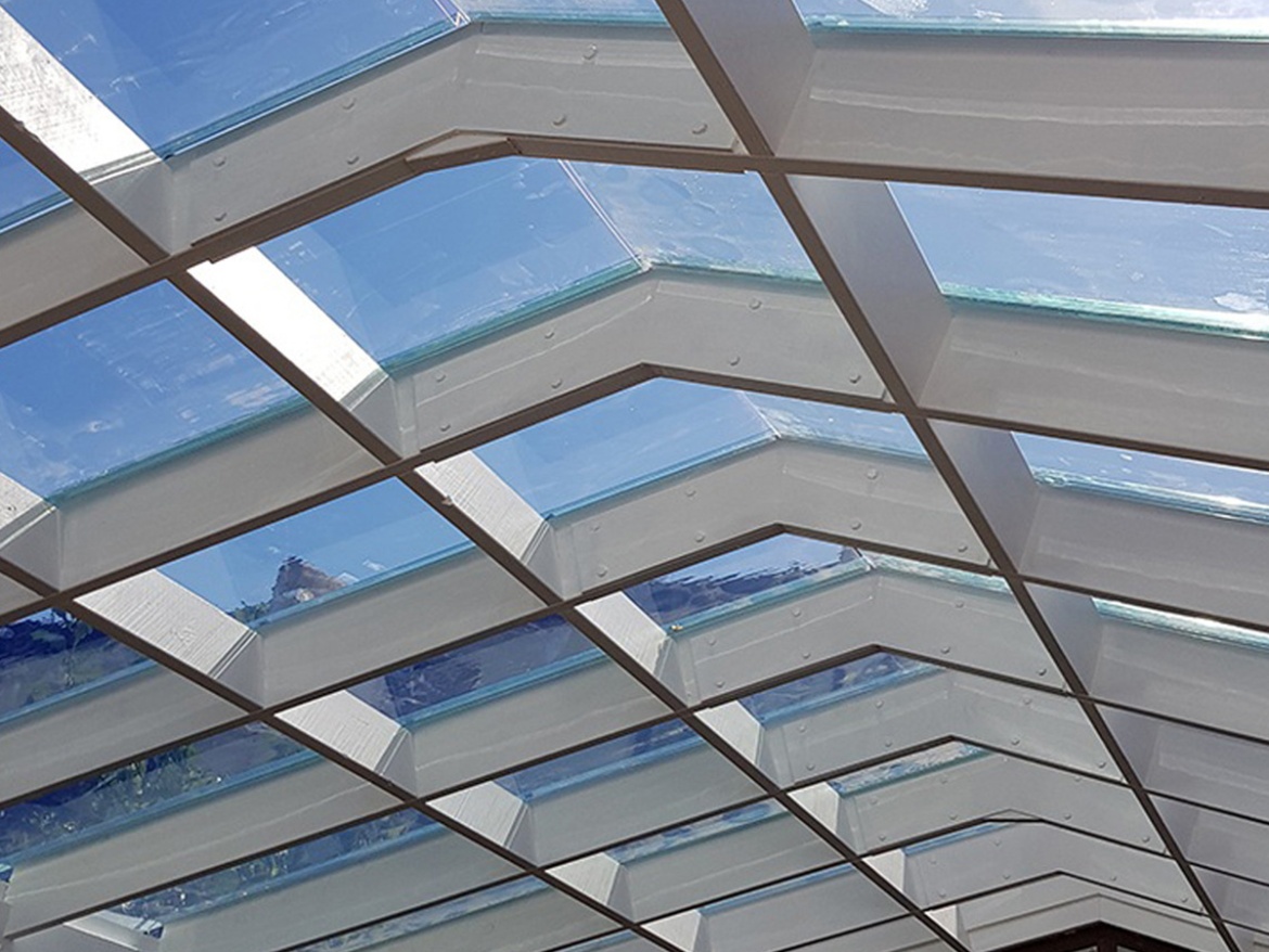 Polykarbonátová trapézová deska Gutta Guttagliss Glaze