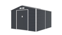 Plechový zahradní domek G21 GAH 884 - 277 x 319 cm, antracitový