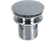 Novaservis Umyvadlová výpusť Luxus 5/4", chrom, click-clack, velká zátka,