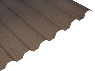 Polykarbonát –  PolyPiú Mikroprizma 6000 mm x 1040 mm, bronz