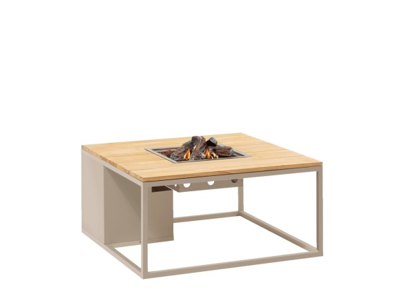 COSI Stůl s plynovým ohništěm - typ Cosiloft 100 písečně béžový / kamenná deska