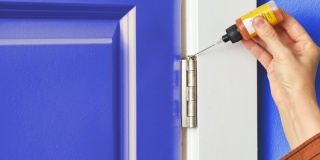 WD-40 nefunguje. Ako na vŕzgajúce dvere?