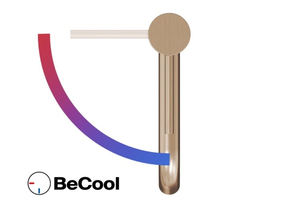 Ravak ES 014.01CR Umývadlová batéria BeCool 250 mm bez odtokovej armatúry, Chrome