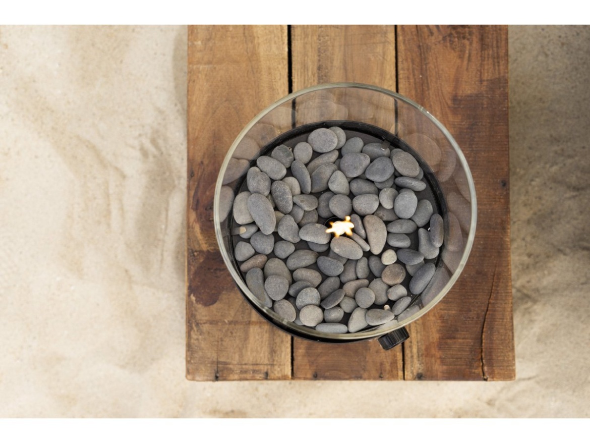 COSI Plynová lucerna - typ Cosiscoop XL - černý/kouřové sklo