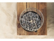 COSI Plynová lucerna - typ Cosiscoop XL - černý/kouřové sklo