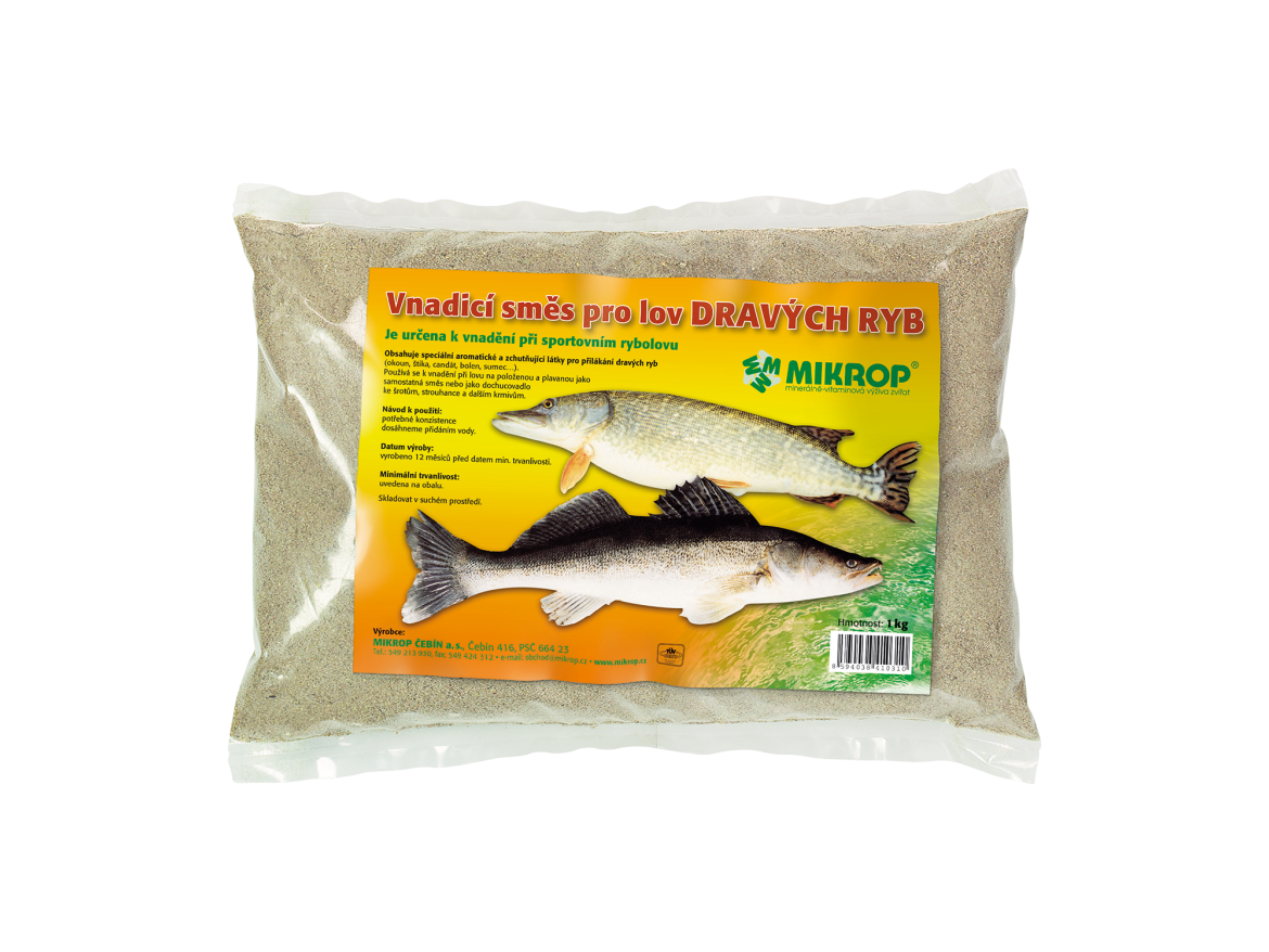 Scobax Vnadící směs pro dravé ryby, 1 kg