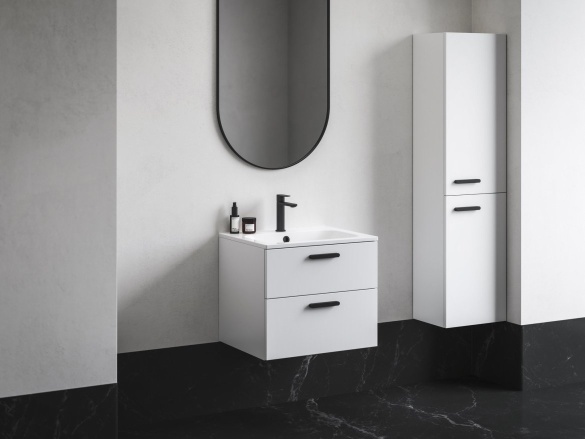 Ravak Umyvadlo Chrome Slim 60, s otvorem pro baterii, s přepadem