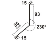 Guttatop Klasik vrchní Gutta Vrchní lemování ke zdi