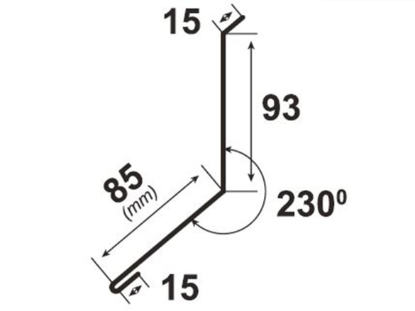 Guttatop Klasik vrchní Gutta Vrchní lemování ke zdi