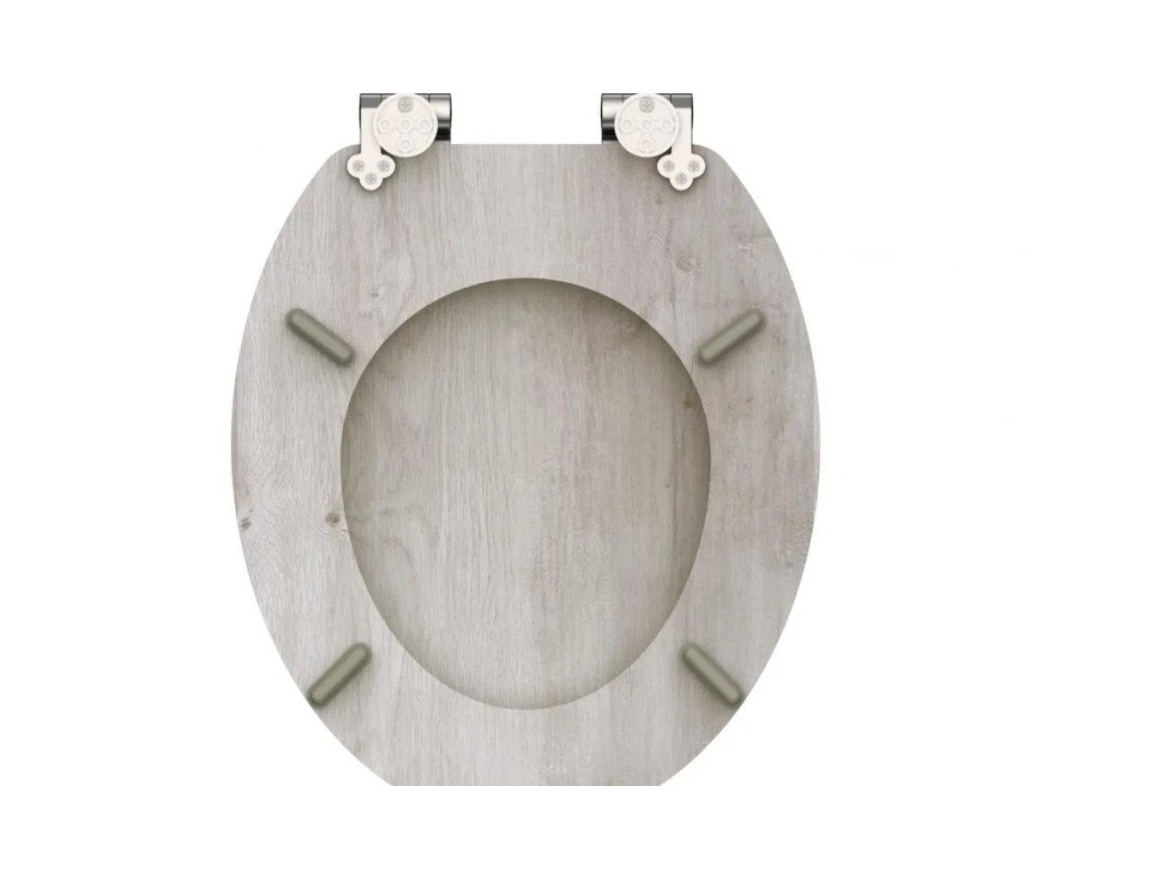 WC sedátka, záchodová prkna Schütte LIGHT WOOD | MDF, Soft Close