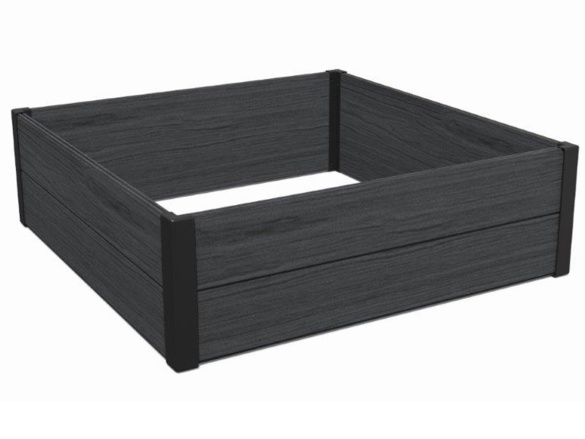 Květináč grafitový vyvýšený Keter Vyvýšený záhon Maple square