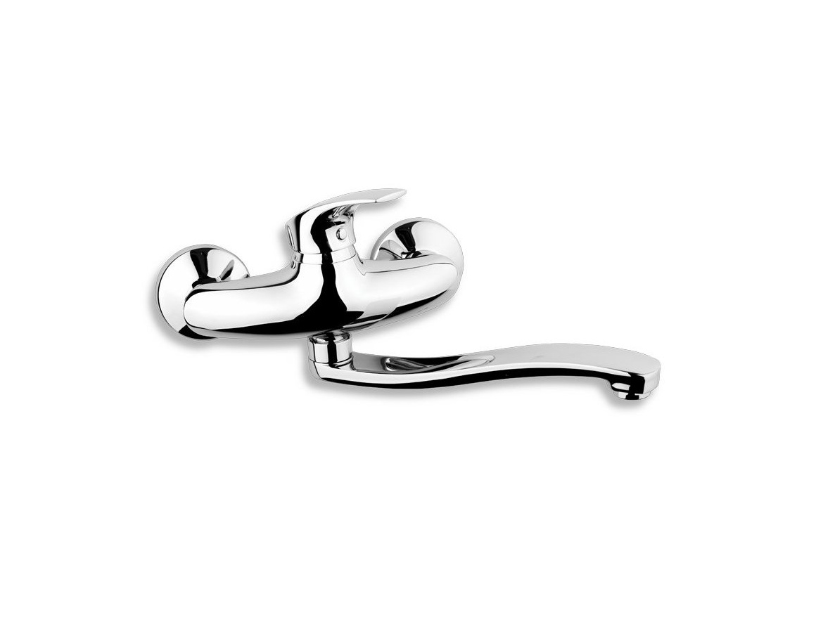 Novaservis Umyvadlová baterie Metalia 57 150 mm, chrom, nástěnná,  57070,0