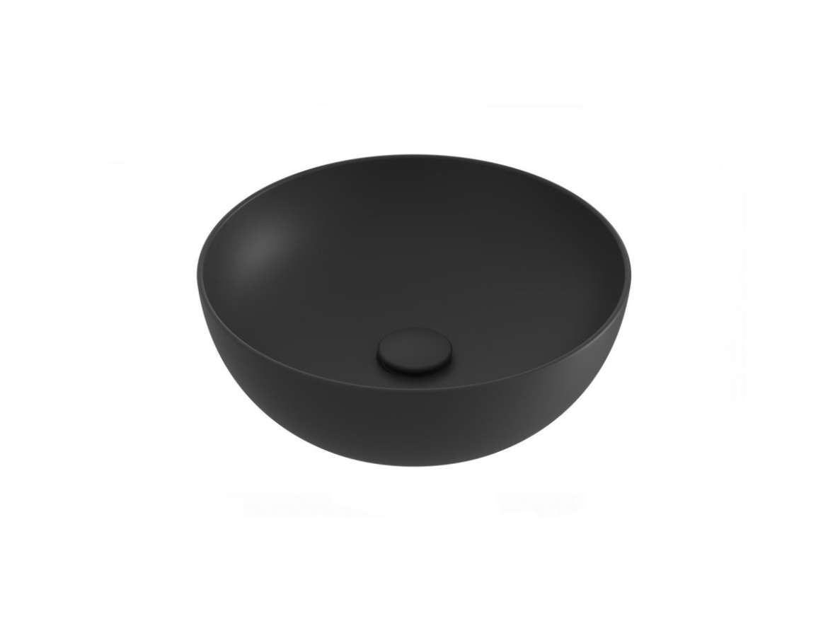 Ravak Umyvadlo Uni Slim B 40, bez otvoru pro baterii, bez přepadu, bílá