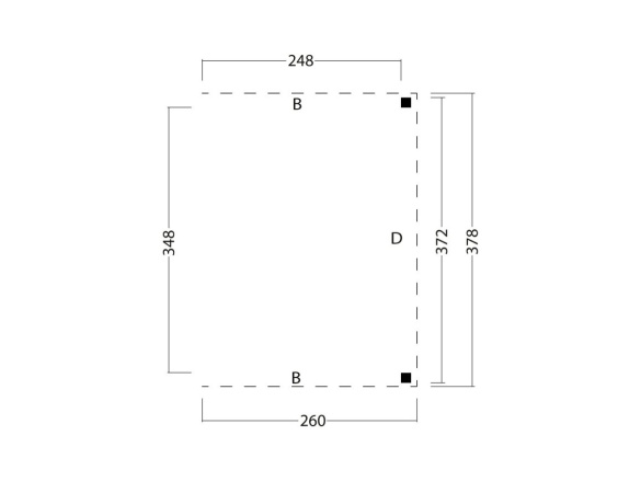 Wood gable roof extension Göteborg