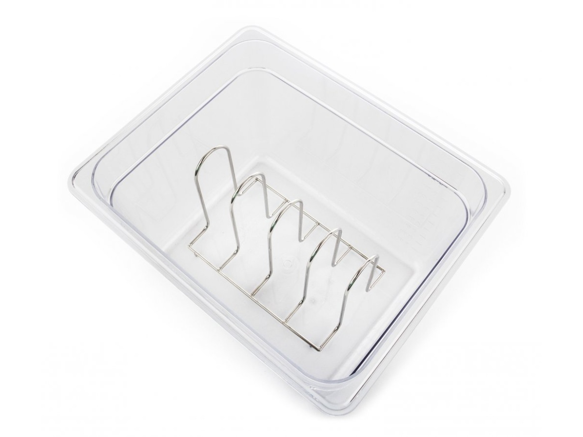 G21 Příslušenství  stojan do Sous Vide kontejneru, držák sáčků