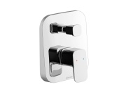 Ravak TD F 090.01CR Sprchový podomietkový set, chróm