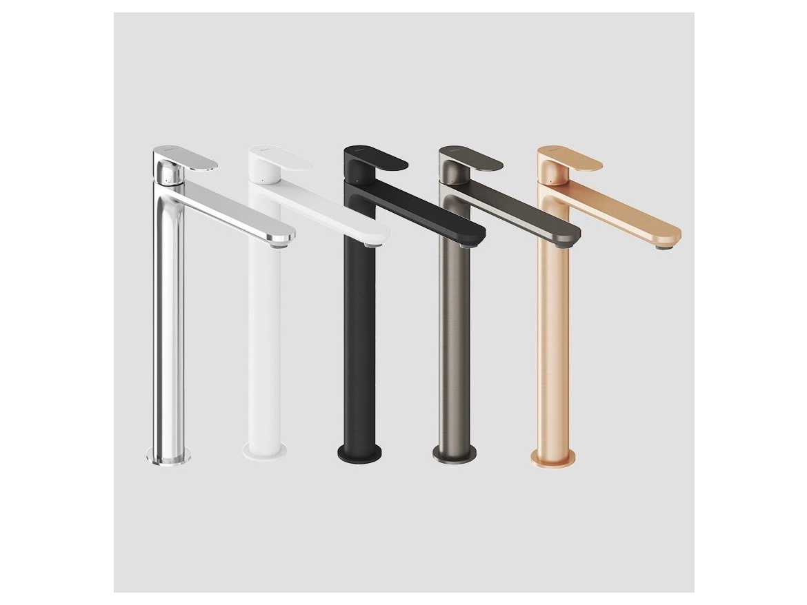 Ravak EL 015.60RGB Umyvadlová stojánková baterie 335 mm bez výpusti, Rose Gold Brushed