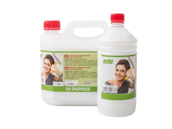 Penetrácia Gutta SO disperze