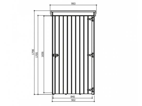 Skříň Solid Debora