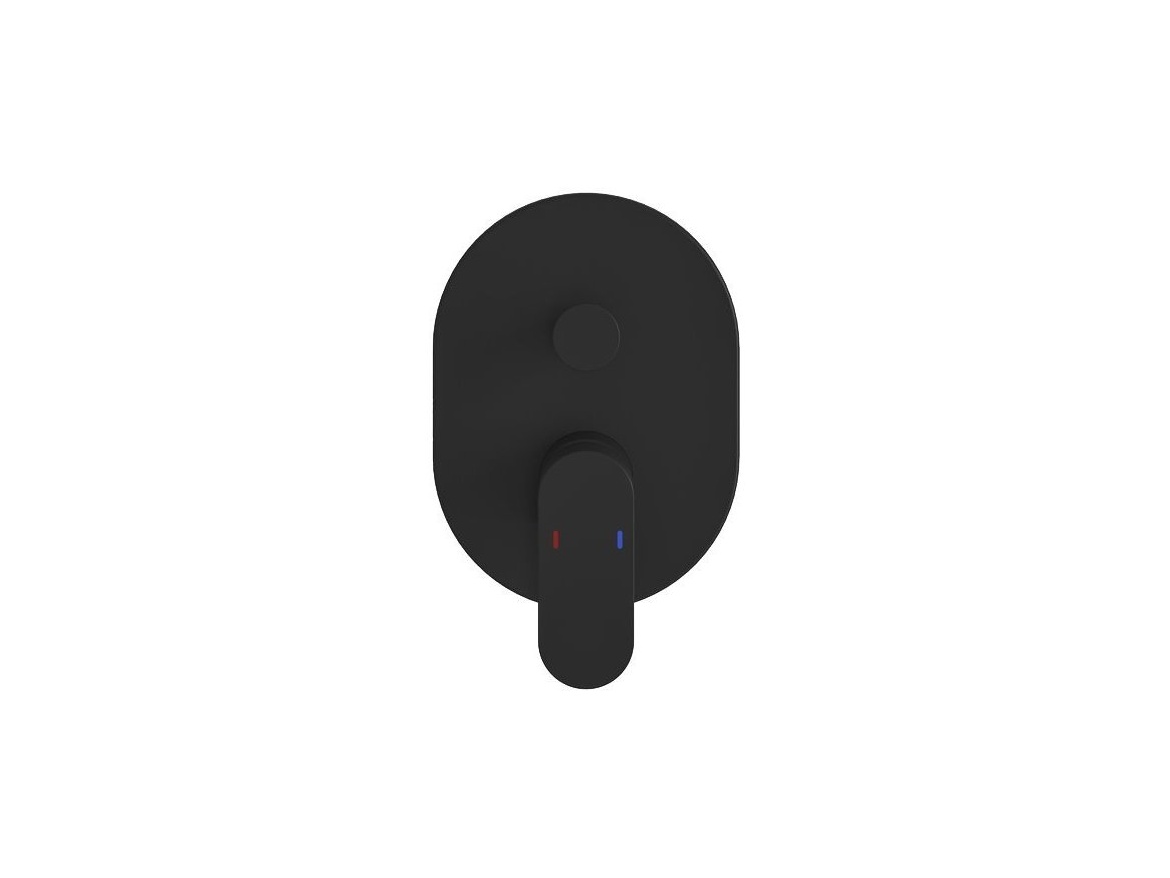 Ravak CR 065.20BL.O2.RB070 Podomietková batéria 2-cestná pre R-box, čierna