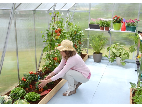 Üvegház Palram Essence silver