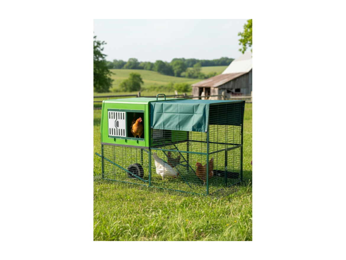 Kurník Scobax Mobilní kurník pro slepice GAUN 10370 - THE EGG CHALET