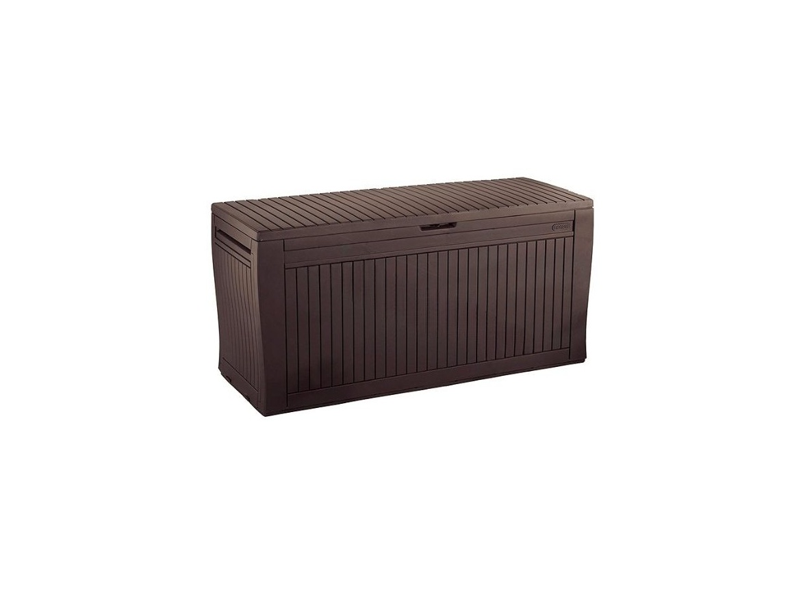 Keter Zahradní úložný box Keter Comfy 270 L - 117,5 x 45 x 57,5 cm - hnědý