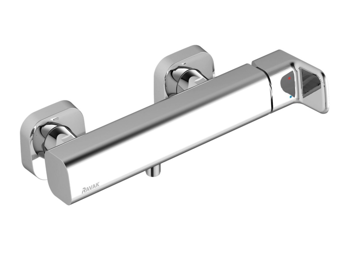 Ravak TD 032.00CR Sprchová nástenná batéria bez sprchového setu, chróm